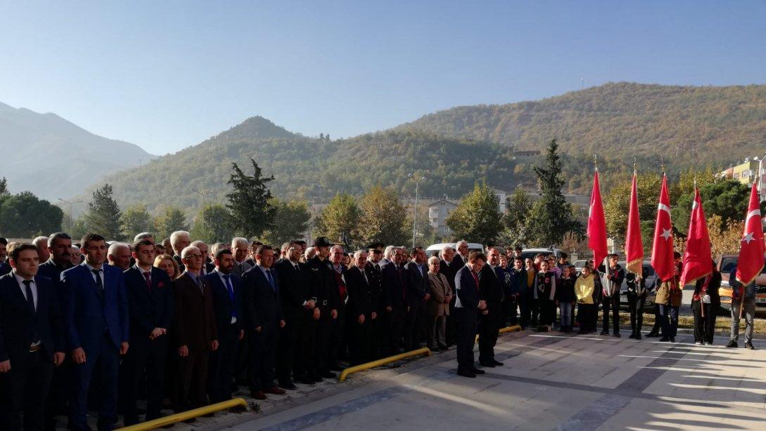 10 Kasım Atatürkü Anma töreni düzenlendi